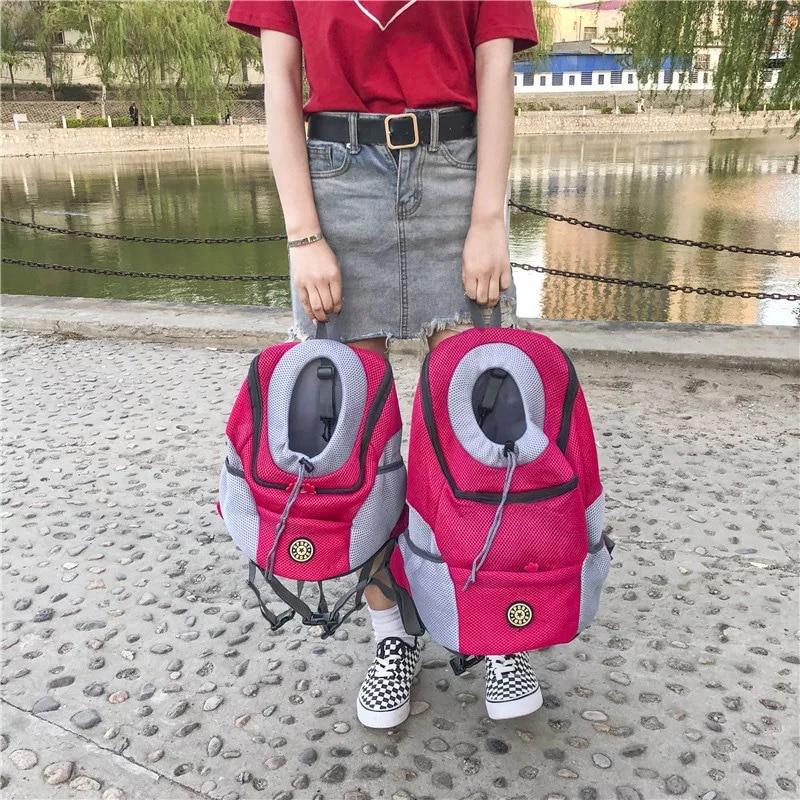 BackpackDog™ - Sac à dos de transport pour animaux de compagnie - Pitoulove