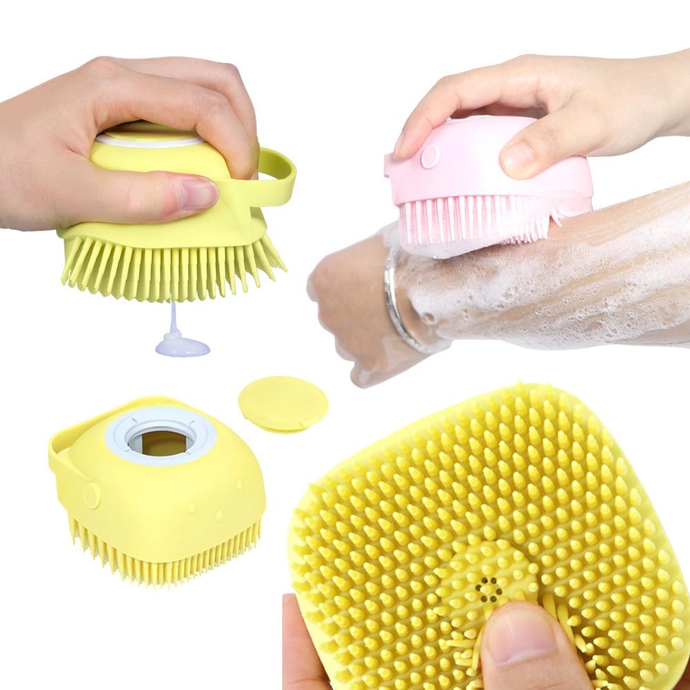 BrossyDog™ - Brosse de bain pour animaux 2 en 1 | chien - Pitoulove